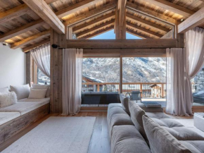 Chalet neuf avec piscine chauffée, espace détente, sauna, bain nordique et salle de cinéma - FR-1-570-57
